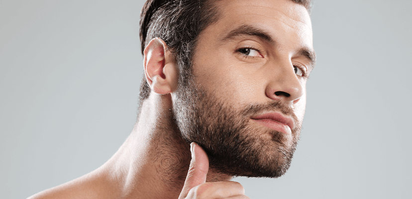 Bart- und Schnurrbarttransplantation